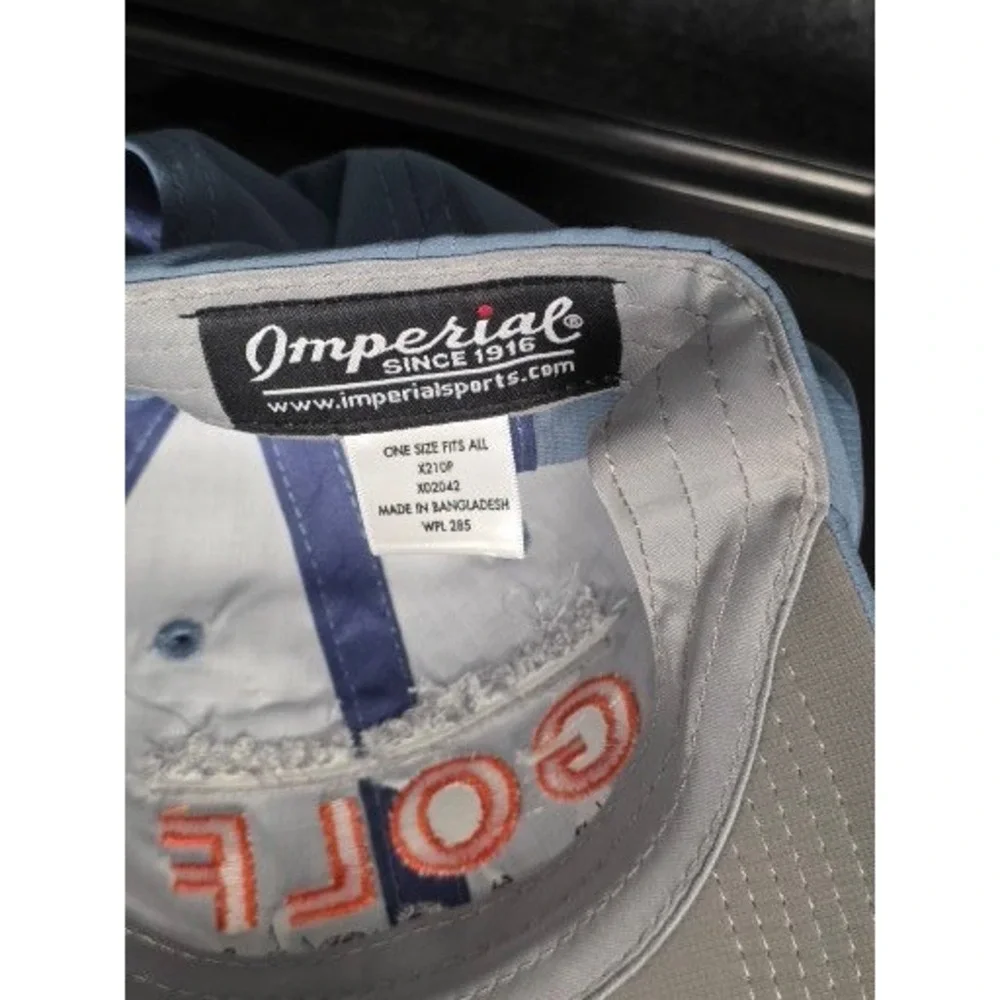 Imperial National‎ Kidney Foundation Golf Classic Blue Adjustable Cap Mens OS